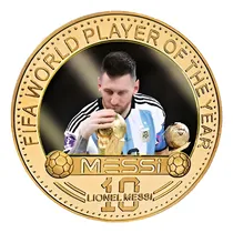 Comprar Moneda Conmemorativa Del Ídolo Argentino Messi Mundial Fifa