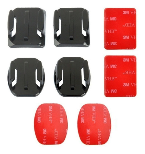 8pcs Kit De Accesorios Montaje Casco Para Gopro Hero 