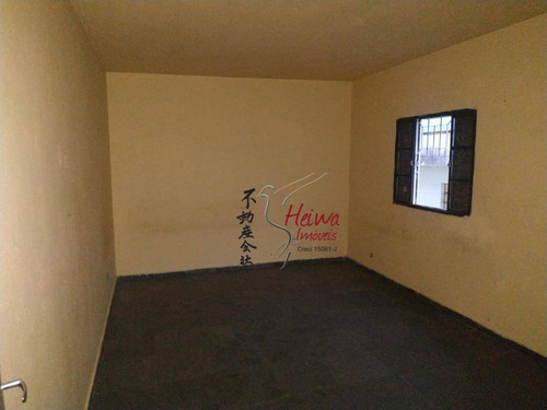 Casa Com 1 Dormitório Para Alugar, 60 M² Por R$ 600,00/mês - Jaraguá - São Paulo/sp - Ca1237