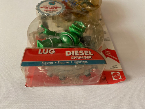 Robots Mix N Match Lug Y Diesel Mattel 2004 (Usado)