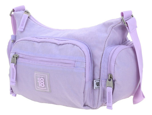 Crossbody Lila Multibolsillos 1818 Zilp Lila