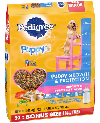 Pedigree Puppy Alimento Perro Cachorro 6.35 Kg Pollo