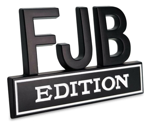 Fjb Edition - Emblema 3d Para El Lado Del Automóvil, Para El