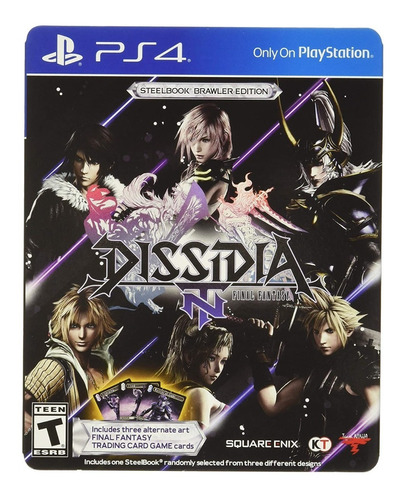 Juego Final Fantasy Dissidia Nt Steelbook Ps4 Fisico Nuevo