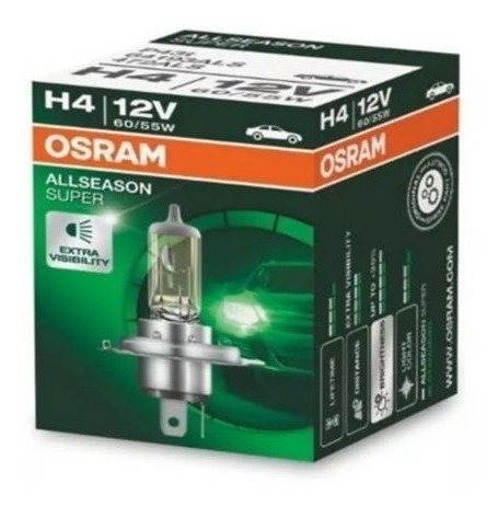 Bombillos X2 H4 All Season 12v 60/55w Luz Amari Osram 