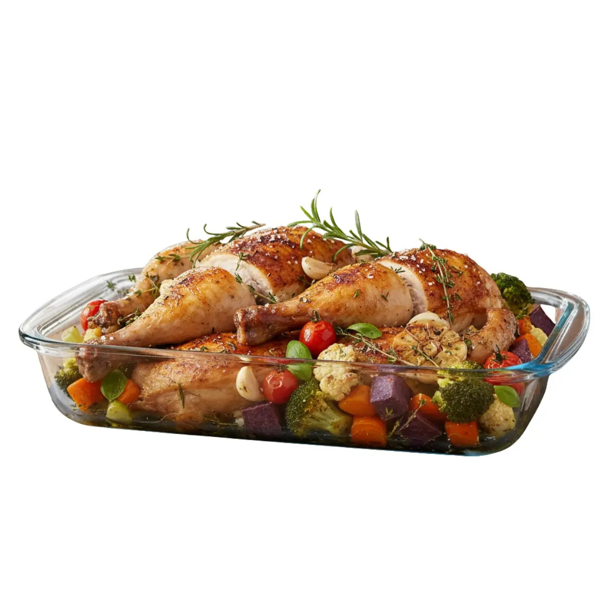Fuente Para Horno Rectangular 3,0lt Rigolleau