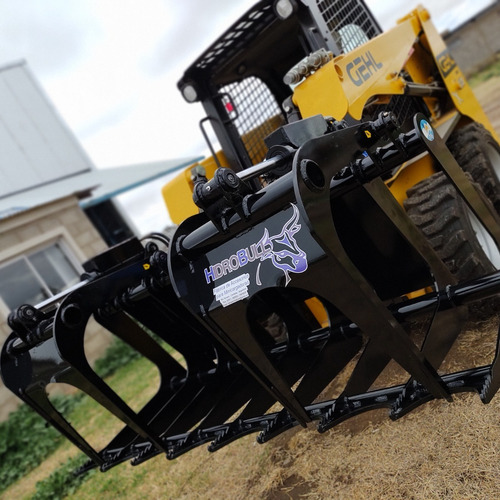 Imagen 8 de 21 de Garra Forestal Hidrobull- Implemento Minicargadora Bobcat