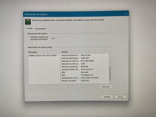 Alienware Aurora R11 I7 10th 16gb Rtx2070 Super 8gb 1tb Ssd (Usado)