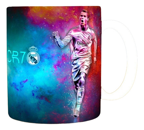 Taza 11 Onzas Cristiano Ronaldo Real Madrid