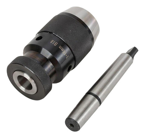 Portabrocas Sin Llave Mt2-b18 De 1-16 Mm Con Adaptadores De