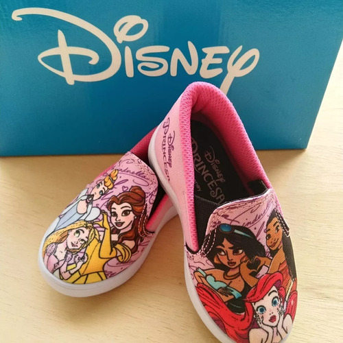 Imagem 3 de 6 de Tênis Infantil Disney Personagens Mickey Minnie Princesas