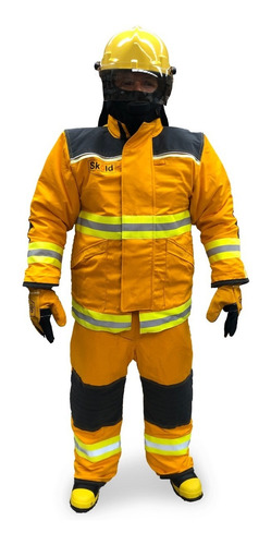 Kit 2 Trajes De Bombero Nfpa Skold  No Incluye Hacha