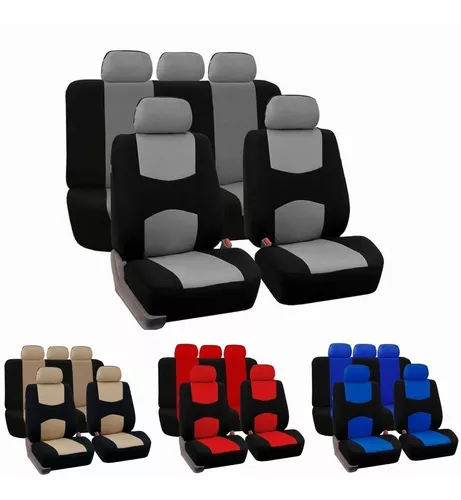 Conjunto de fundas para asientos de coche de polyester, estilo