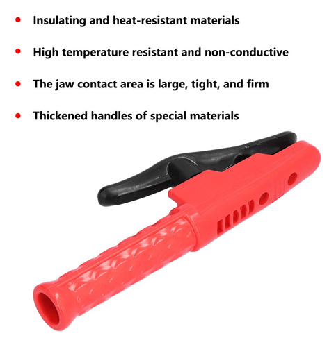 Soporte Electrodo Soldadura 500a Aislante Resistente Calor