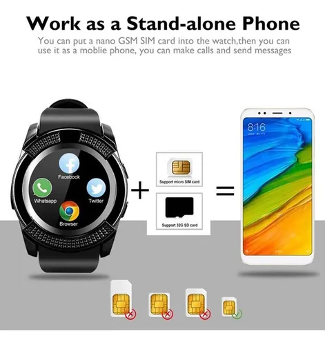 Smartwatch v8 resistente al agua sale