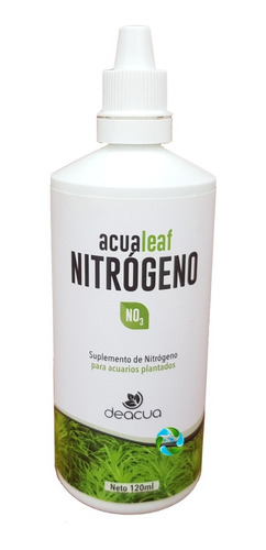 Acualeaf Nitrogeno 120ml Nitratos Abono Acuario Plantado