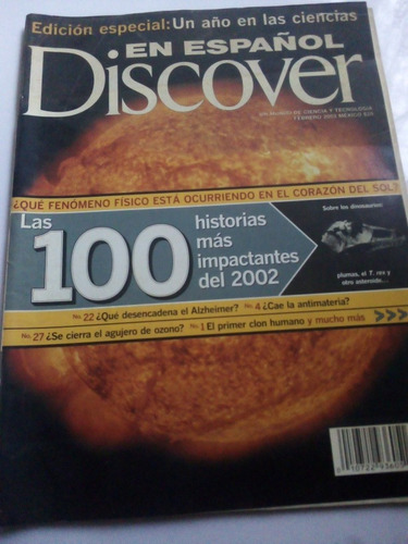 Revista Discover Febrero 2004 100 Historias Impactantes