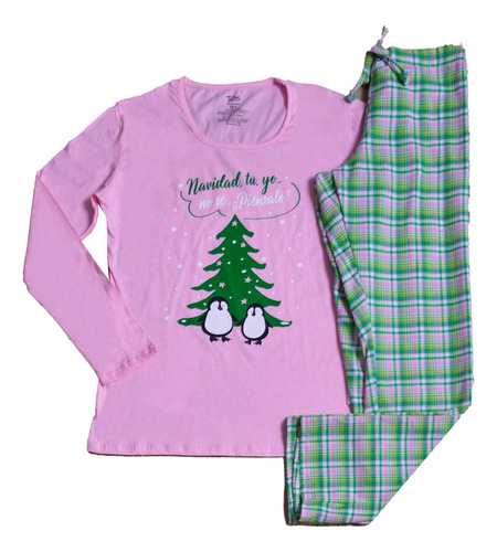Pijamas Para Parejas Invierno Algodón Jpa153 Dúo Twins