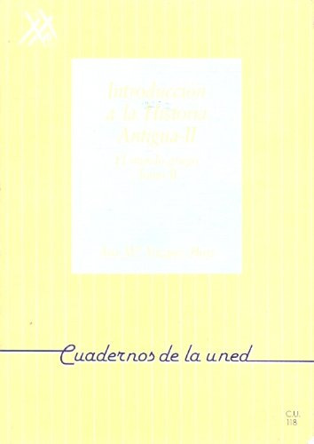 Libro Introduccion A La Historia Antigua Ii T Ii De Vazquez