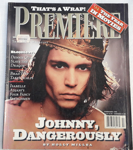 Revista Premiere The Movie Magazine Cine Johnny Deep