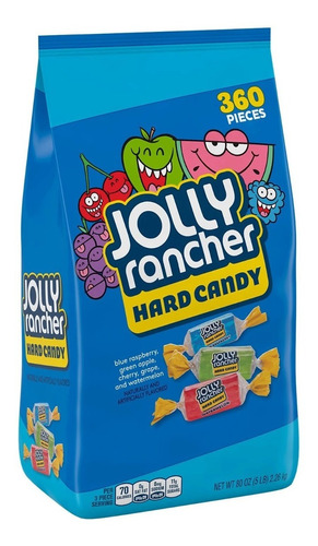 Jolly Rancher Hard Candy Caramelo Sabor Surtido 2.26kg