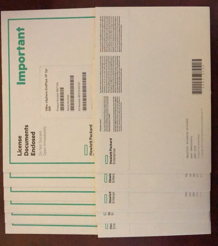Software Vmware Vsphere Entplus 1procesador De 3 Años
