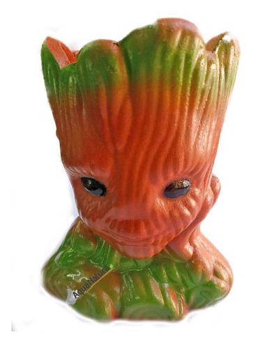 Adorno X 2 Baby Groot Macetero Plantas - Acuario