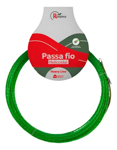 Fita Passa Fio Elétrico Rohdina Helicoidal 10m Resistente 127/220v