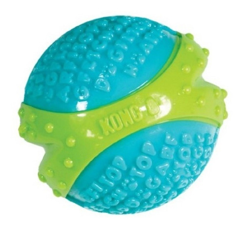 Pelota Corestrenght Limpieza Grande Azul Verde Perro Kong