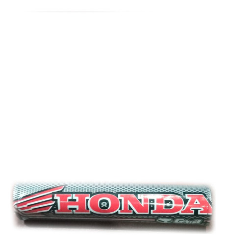 Protector Manubrio Pad Honda Rojo Gris Fas Motos