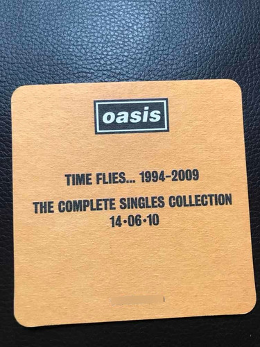 Posavasos Originales Oasis Time Flies Promocionales