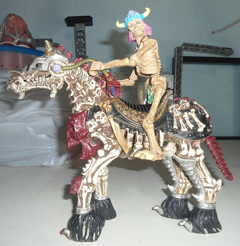 Playmates Skeleton Warriors 1994 Caballo Con Jinete