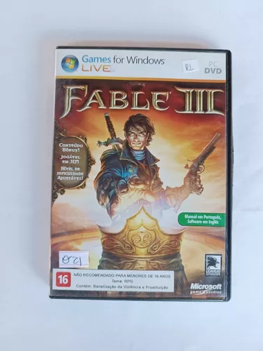 Jogo Fable Ii 2 Xbox 360 X360 Original Game Frete Grátis