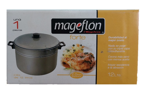 Olla 12 Litros Mageflon De Magefesa Forte