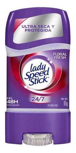 Desodorante Lady Speed Stick Gel 65 Gr Floral Fresh