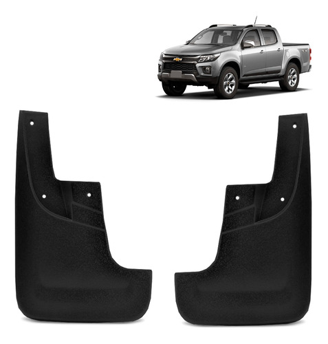 Para Barro Dianteiro Lameira Chevrolet S10 2020 2021 2 Pçs