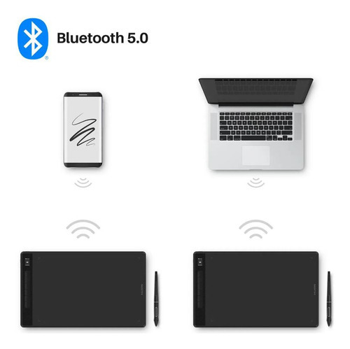 Tableta Digitalizadora Huion Inspiroy Giano G930l Macrotec Color Negro