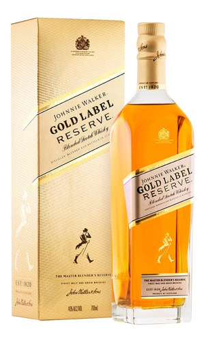 Whisky Johnnie Walker Gold Label Reserve 750ml Con Estuche 