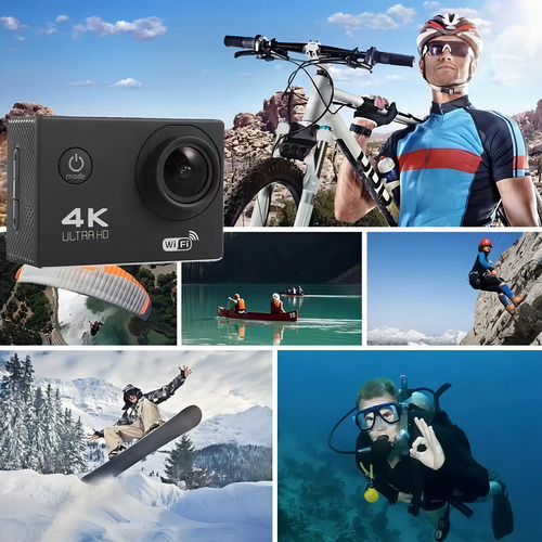 Aventure-se Com A Filmadora Hd Wi-fi De Mergulho Pro