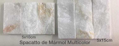 Spaccatto De Mármol Multicolor 1 /2 Mt2 (formato 5x10cm)