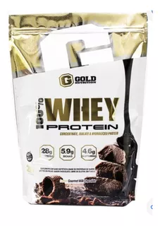 Whey Proteina En Polvo X 907 Gr Gold Nutrition 28 Gr Choco