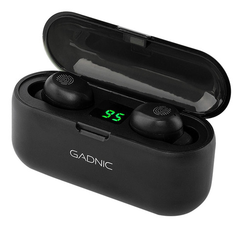 Auriculares Inalambricos Gadnic In-ear Sh8 Bluetooth 5.0 Color Negro