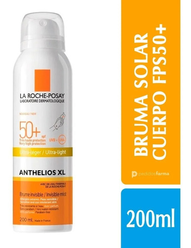 La Roche Posay Anthelios Solar Bruma Corporal Xl 50 X 200ml