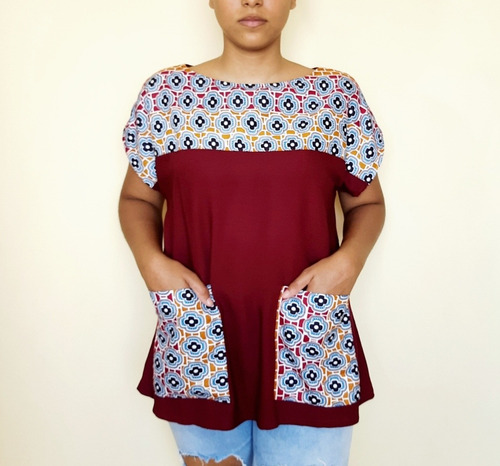 Imagem 2 de 6 de Blusa Bata Feminina Tecido Esperanza