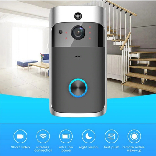 Video Portero Wifi Compatible Con Alexa Y Google Vshop