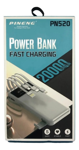 Cargador Power Bank Portatil 20000 Mah Pineng Modelos