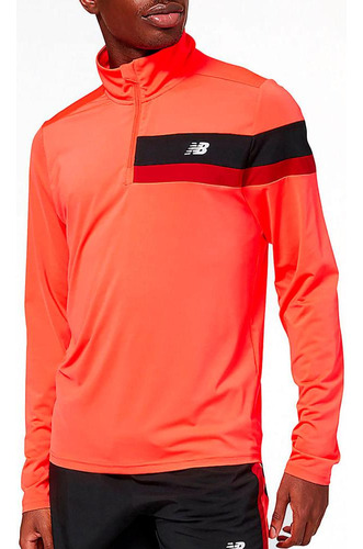 Buzo Running New Balance Accelerate Half Zip Ng Hombre