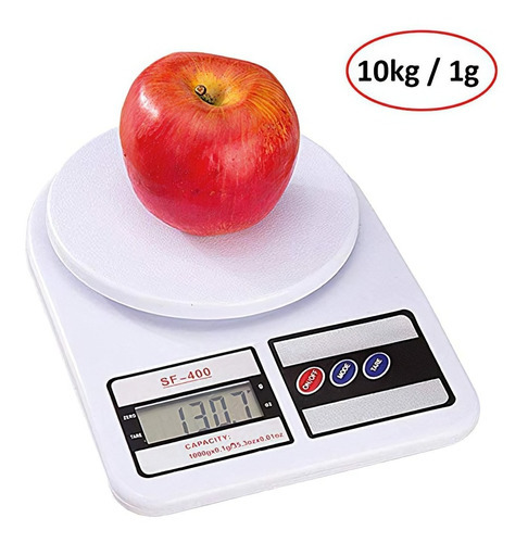 Balanza Gramera Digital Electrónica De Cocina De 1g A 10kg