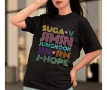 Comprar Remera Algodn Suga Jimin Bts Kpop