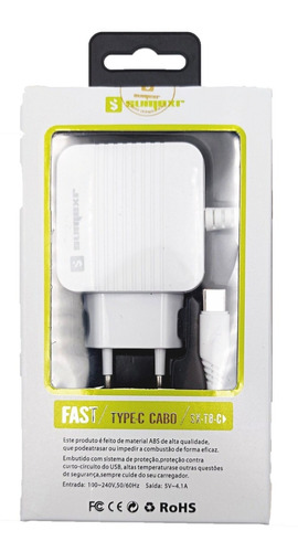 Imagem 4 de 6 de Carregador Original Tipo C Com 3 Usb 3.1 A